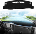 CARTIST Dash Cover Custom Fit for Chevy Chevrolet Silverado/GMC Sierra 1500 2014-2018,Silverado/GMC Sierra 2500HD 3500HD 2015-2019 Accessories Dashboard Cover Mat