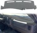 Dash Cover Mat Pad Custom Fit for 1999-2006 GMC Sierra/Chevy Chevrolet Silverado,2000-2006 GMC Yukon XL/Chevy Suburban Tahoe Avalanche,Dashboard Cover Carpet (99-06 Dark Gray) Y55