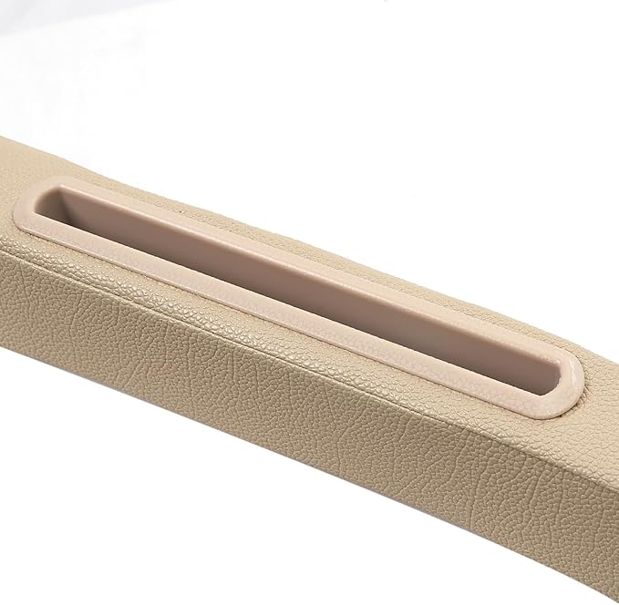 TATACLEA Car Accessories,Car Gap Plug,Car Seat Gap Prevent Small Items from Falling,2 Combinations of Main and Passenger Seats Universal.(Beige)