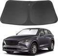 Windshield Sun Shade Custom Fit for 2017-2024 2025 Mazda CX5 CX-5 Accessories Front Window Sunshade Shield Blocker Keeps Car Cool
