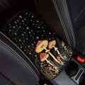 Dreaweet Car Center Console Cover Mushroom Starry Sky Print Car Accessories Armrest Cover for Car Truck SUV Sedan for Women,Universal Armrest Cover for Car Center Console