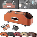 3-in-1 Car Backseat Organizer, Multifunctional Car Seat Back Storage Box, Car Organizers and Storage, For Hold Drinks, Handbag, Keep Your Ride Clean & Organized (Hook Installation, Orange)