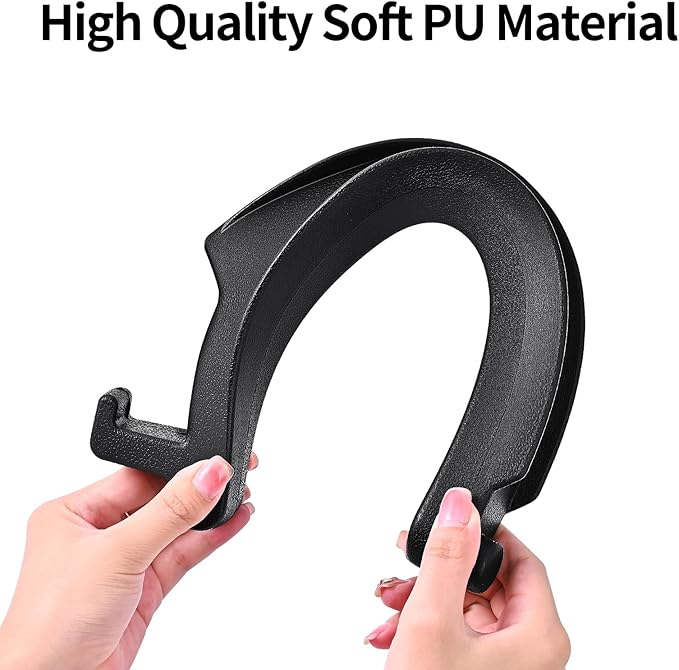 7F Car Seat Gap Filler, Car Organiser and Storage with Hook, Universal Car Accessories, Fit Sedan SUV Truck, Set of 2 - Black