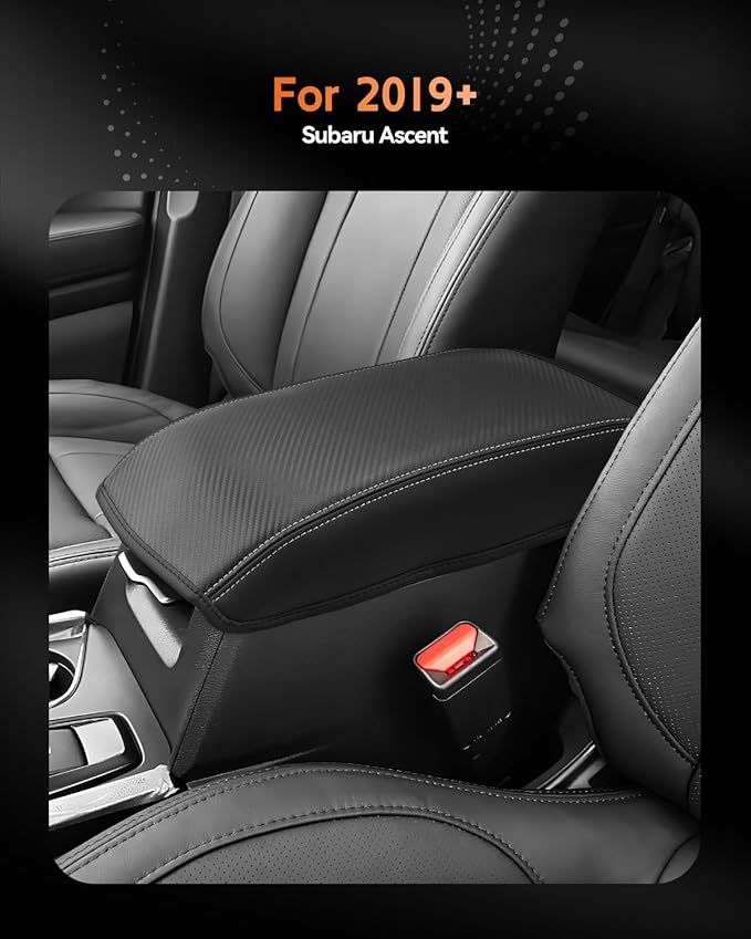 CDEFG for Subaru Ascent 2019-2025 2026 Center Console Cover Armrest Box Cover for Ascent Accessories Console Arm Rest Protector