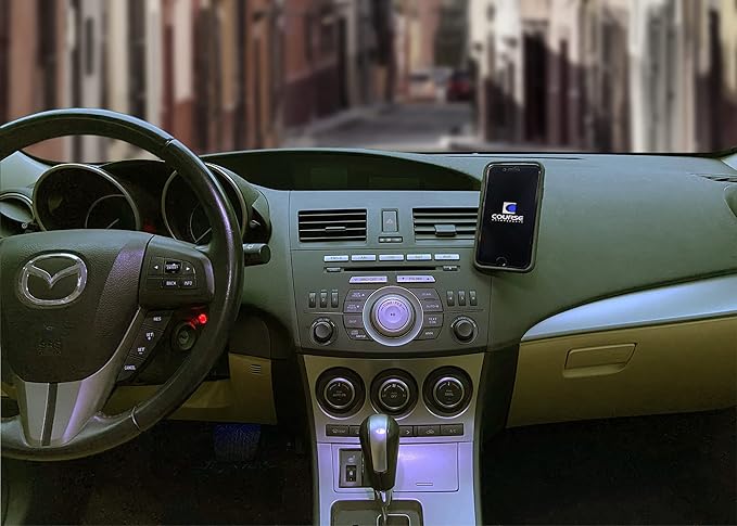Course Motorsports DirectFit Magnetic Phone Mount and Car Phone Holder for Mazda3 (2010-2013) - Magnetic Head