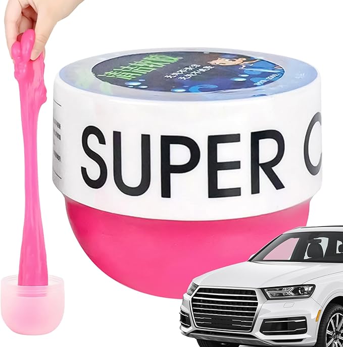 Car Cleaning Gel - Car Cleaning Putty, Dust Cleaning Car Vent Detailing Putty,Reusable Detailing Tool Vehicle Accessories Wipes for Printers Tablet Electronics Cameras