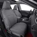 coverdream Custom Fit Seat Covers for Toyota RAV4 Limited,XLE,SE,Platinum,Adventure 2013 2014 2015 2016 2017 2018,Full Coverage Polyester Seat Protector (Full Set,Gray)