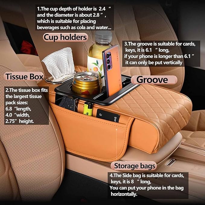 Car Armrest Cushion for Benz SLK 1998-2006,5-in-1 Center Console Cover Gel Center Console Pad with Memory Foam, Non-Slip Comfort Elbow Rest for Long Drive,34 * 17.5 * 7Gray