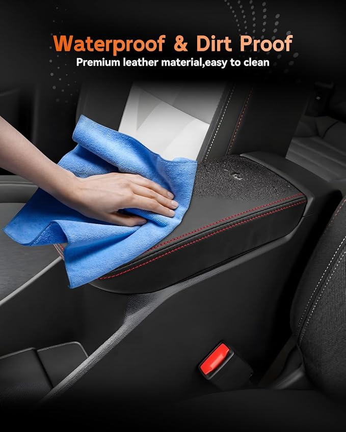 CDEFG for Chevrolet Trax 2024-2025 2026 Center Console Cover Armrest Box Cover for Chevy Trax (LS, 1RS, LT, 2RS, ACTIV) Accessories Arm Rest Protector