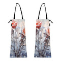 ALAZA Hanging Car Trash Bags Garbage Bag Trash Can for Back Seat Small Rose Grunge 1 Washable Storage Bag Retractable 2 Pack