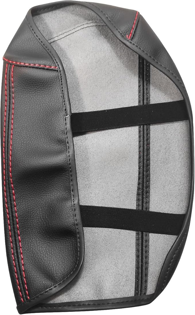 Compatible with Center Console Armrest Cover for Hyundai Elantra 2021-2025 Automatic Brake, Leather Arm Rest Storage Box Lids Cushion Protector Pad