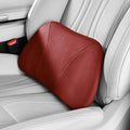 POKSRI Lumbar Support Pillow,Back Pain Relief Cushion,fits tightly around the waist,Memory Foam,Skin-friendly Suede Fabric,fit Car Drive,Office chair,Rest seat,Improve Posture,Portable,15.5''Lx 8.7''H