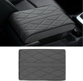 Memory Foam Car Armrest Cushion, 13"×8.3"×2" Leather Car Armrest Cover Pad, Auto Center Console Cover, Universal Vehicle Arm Rest Cover Protector, Interior Car Accessories (Gray)