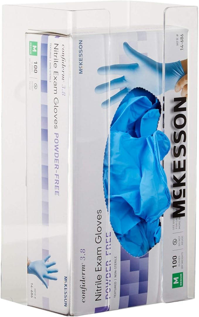 McKesson Glove Box Holder, 1 Box Capacity, Horizontal or Vertical Mounting, 4 in x 5 1/2 in x 10 in (L x W x H), 10 Count