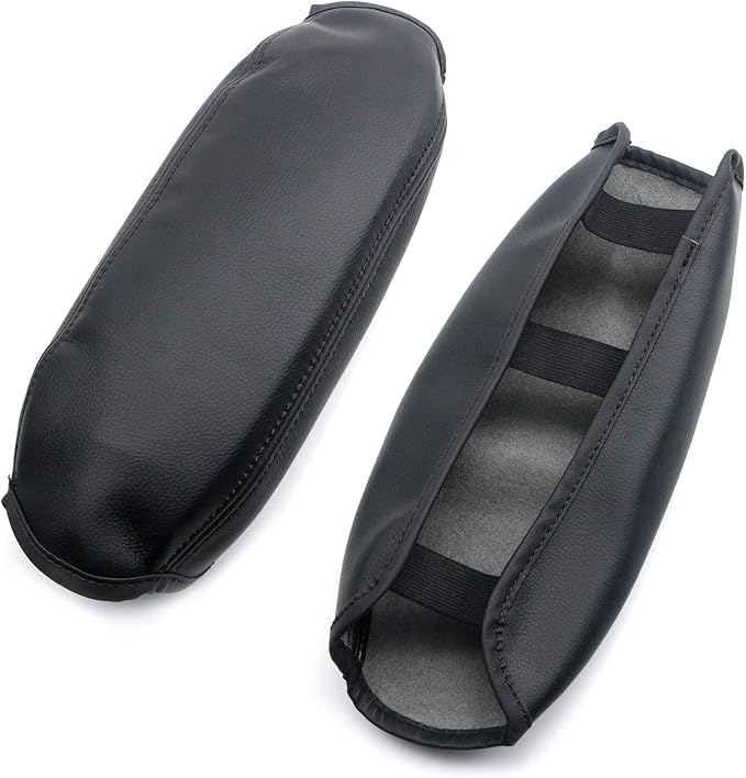 Armrest Cover for 2015-2023 Jeep Renegade BU(Latitude/Altitude/Trailhawk/Limited) Jeep Renegade BU Accessories Center Console Cover Arm Rest Protector Middle Lid Pad Protector PU Leather,Non-SlipBlack