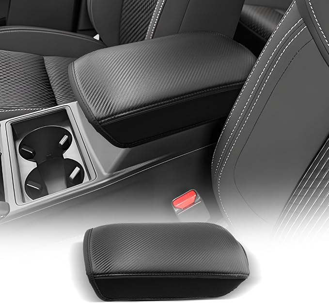 CDEFG for Mitsubishi Outlander Accessories 2025 2024 2023 2022 Center Console Car Armrest Cover (SE/Black Edition/SEL) Console Protector Pad Arm Rest Interior (Not for Outlander Sport)
