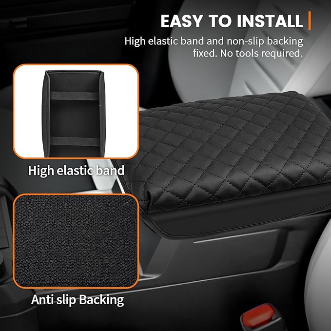 Custom Fit for Center Console Cover Tacoma 2024 2025 2026 Armrest Cover Center Console Pad Interior Accessories Car Armrest Seat Box Cover Protector