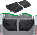 HAPPYHORSE Car Trunk Storage Bag Storage Pockets Compatible with Fiat 500/500 Abarth 2016-2024 Car Trunk Backseat Panel Hanging Organizer Oxford Cloth Storage Bag (Rear seat panel storage bag（16-24）)