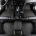 SARAHS Customized car Floor mats -Suitable for 99% of Cars, SUVs, and Trucks - car Pads to Protect Vehicle Interior Floor Accessories (Black Gold)