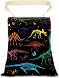 ANKVRP Car Garbage Can, Hanging Car Trash Can Bag for Vehicle, Travelling, Camping, Cute Car Back Seat Organizer, Cute Dinosaurs
