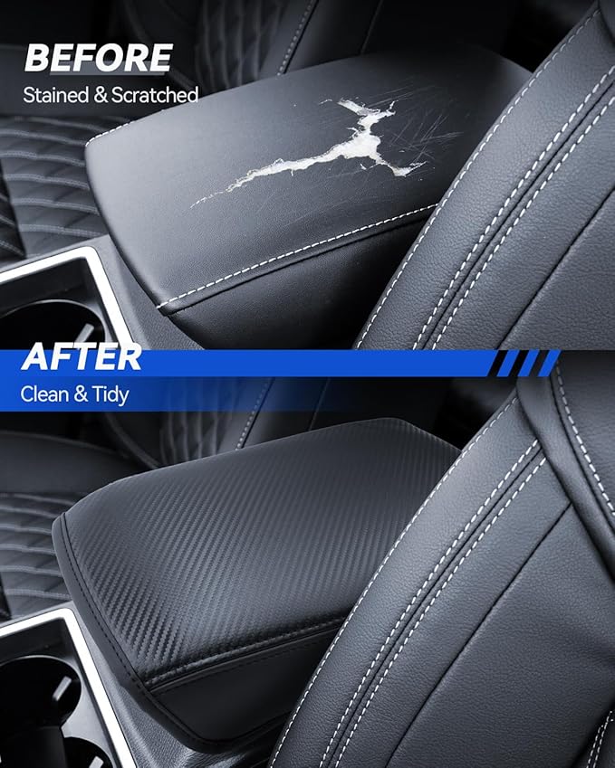 Armrest Cover for 2022-2025 Mitsubishi Outlander(SE/Black Edition/SEL) Accessories Center Console Middle Lid Pad Protector for Car Elbow Rest