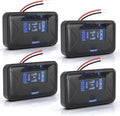 4PCS Gibbab 108W 4 Ports 12V RV USB Switch Outlet, 2 * 36W PD3.0 Type-C + 2 * 18W QC3.0 Quick Charge Panel Wall Mount Car Charger Socket Waterproof Multi-Port Adapter for Marine Truck Boat ATV Bus