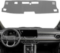Dash Cover for Chevy Colorado/Gmc Canyon 2023 2024 2025 2026 Dashboard Cover Mat Center Console Non-Slip No Glare Protector Mat Pad Sunshade Interior Accessories for Chevylot Colorado, All Gray