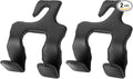 Car Hooks for Purses and Bags,Car Purse Holder Upgraded 2 in 1 Durable Hanger Leather Headrest Hook Car Back Seat Organizer Storage for Purse Car Interior Accessories,2-Pack,Black