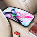 Hummingbird Car Handrail Box Cushion Armrest Cover Auto Center Console Pad Car Decor 12.6X7.5 in