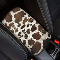 Mintutlipy Colorful Tie-Dye Automotive Center Console Cover Car Storage Box Mat Soft Breathable Car Armrest Cushion Protector