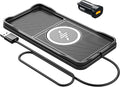 Wireless Car Charger Pad, Fast Car Wireless Chargers Charging pad Non Slip Car Wireless Phone Charger for iPhone 17/16/15/14/13/12 Pro, SE3/SE2/XS/X/XR/8, 30cm Cable