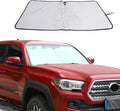 LLKUANG Car Windshield Sun Shade Compatible with Toyota Tacoma 2006-2024 Auto Windshield Sunshades Foldable Blocks UV Rays Sun Visor to Keep Your Vehicle Cool and Damage Free (Style B)