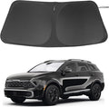 Windshield Sun Shade Custom Fit for 2023 2024 2025 2026 Kia Sportage NQ5 Accessories Foldable Sunshade Sun Blocker Protect Car from Sun Rays & Heat Damage Keep Car Cooler