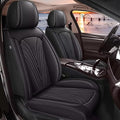DISUTOGO Full Set Seat Covers Fit for Nissan Pathfinder 2011-2025 2026 Waterproof Faux Leather Automotive Cushion Protector Car seat Covers Compatible Airbag(5 Seats, Black)