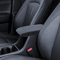 Armrest Cover for 2024 2025 Hyundai Kona SE SEL Limited N-Line Accessories Center Console Middle Lid Pad Protector for Car Elbow Rest