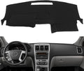 Dash Cover Mat Custom Fit for GMC Acadia Without Headup Display Dashboard Pad Cap Carpet Protector K296 (Black)