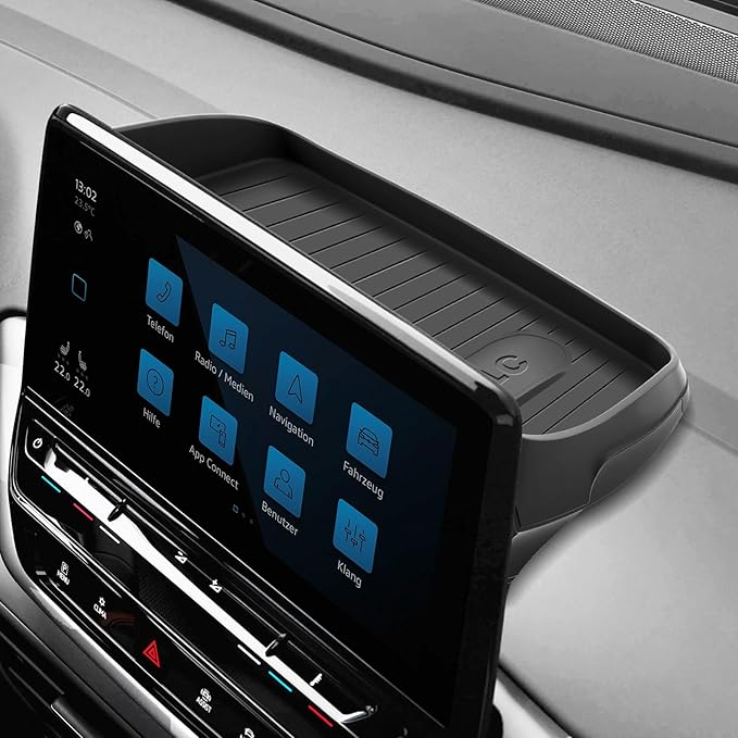 SKTU for 2020-2026 VW ID.4 Dashboard Storage Box for 2020-2026 Volkswagen ID.4/2020-2024 Audi A4/2021-2024 Audi Q5 Dashboard Organizer 2024 2025 2026 ID.4 Accessories 2024 Q5 Accessories-Durable