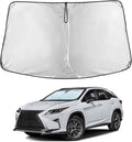 Econour Windshield Sun Shade for 2023-2026 Lexus RX 350 450h Accessories Sunshade Window Sun Visor Protector Foldable Blocks UV Rays Keep Your Car Cooler