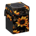GVGHIDZ Car Trash Can – Multi-Purpose, Lightweight and Portable with Durable Water-Resistant Coating, No Installation Required, Practical and Ample Capacity, Variety of Colors.Beautiful Sunflower