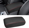 Compatible with Center Console Armrest Cover for Hyundai Tucson 2016-2021 Leather Arm Rest Storage Box Lids Cushion Protector Pad