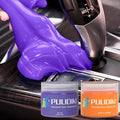 PULIDIKI Car Cleaning Gel Purple and Car Cleaning Putty Orange Bundle