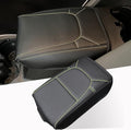 Center Console Cover for Chevy Colorado/GMC Canyon - Soft Armrest Cover for Colorado Canyon 2023 2024 2025 2026 ZR2 Z71 Trail Boss LT WT Elevation AT4 Denali AT4X Accessories - Yellow Stitch