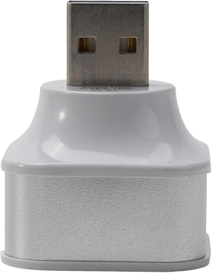 3-Port USB Car Charging Extender Adapter for Vehicle Dash Mount, USB 2.0 Only Charging Hub, Gold/Silver/Black(Silver)