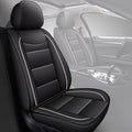 YORKNEIC Front Seat Covers Fit for Volvo S60 2001-2019 Leather Seat Protector 2-Seat Airbag Compatible Automotive car seat Covers for Volvo S60 Comfortable Breathable Black 2PCS