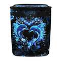 BIGCARJOB Neon Dolphin Car Trash Can Bin for Back Seat, Leak Proof, SUV Truck Van, Front Seat