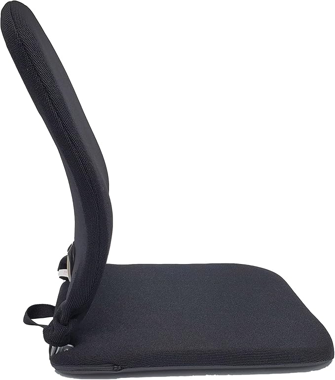 McCarty’s SacroEase MSC1-BLACK Cover Only – Replacement Cover for SacroEase Premium & Deluxe Lumbar Back Support Car Seat Cushion (Insert Not Included) – Fits 16 x 15 x 19 Inches