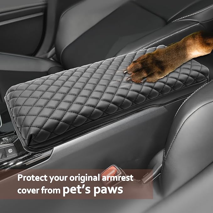 SKTU 2025 2026 Camry Center Console Cover for 2025 2026 Toyota Camry Armrest Cover 2025 2026 Camry (LE/SE/XLE/XSE) Seat Box Cover Toyota Camry 2025 2026 Accessories 2025 2026 Camry Hybrid Armrest Pad