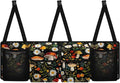 Mushroom Daisy Car Trunk Organizer and Storage, Large Capacity Backseat Hanging Storage with 4 Storage Bag Car Accessories, Backseat Car Organizer Universal for Cars, Truck, vans