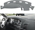 Yiz Dashboard Cover Dash Cover Mat Pad Custom Fit for Dodge Ram 1500 2500 3500 1998 1999 2000 2001 (98-01DarkGray) Y21