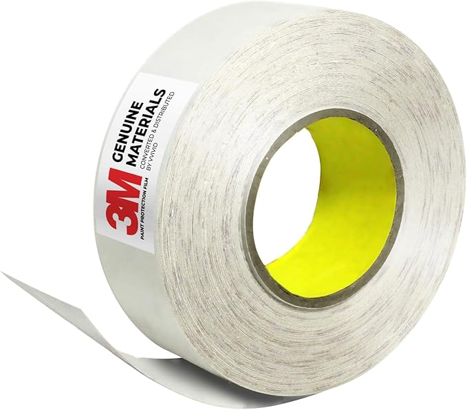 3M Clear Paint Surface Protection Vinyl Wrap 2 Inch Wide Tape Roll (2 Inch x 84 Inch)